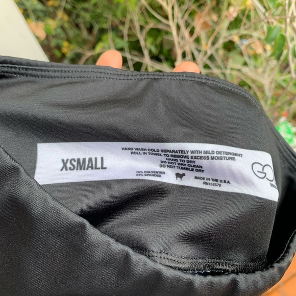 Goldsheep Share Gold Stars Printed Leggings Xsmall Black Yoga gym - Picture 8 of 9